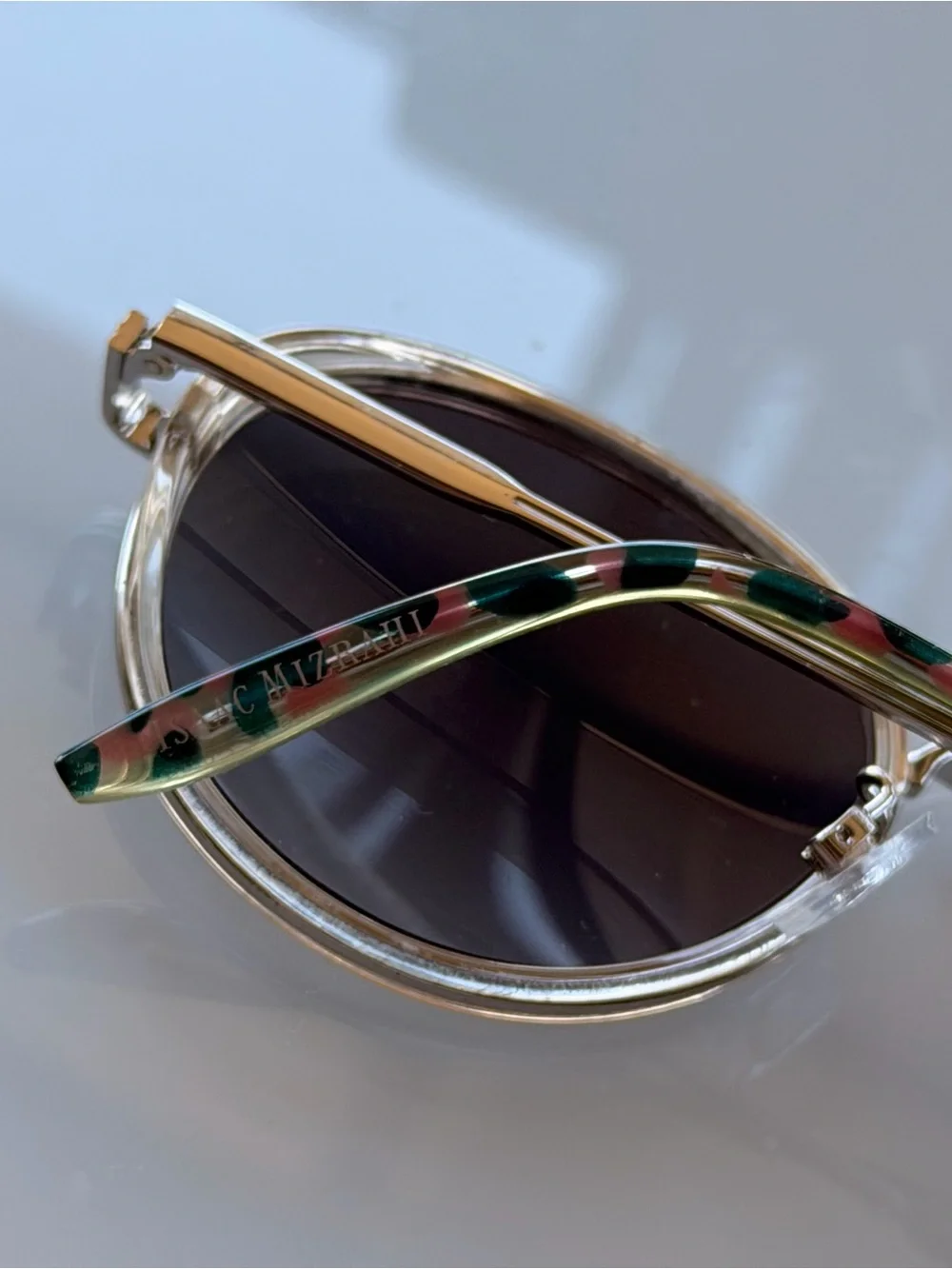 Issac Mizrahi Round Sunglasses